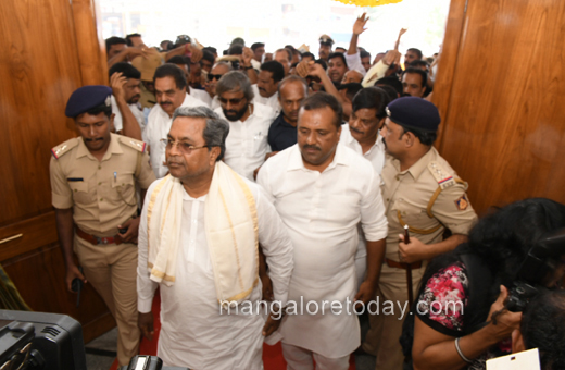 cm inagurates projects in bantwal